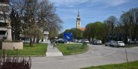 Поглед на Румунску православну цркву у Ковину